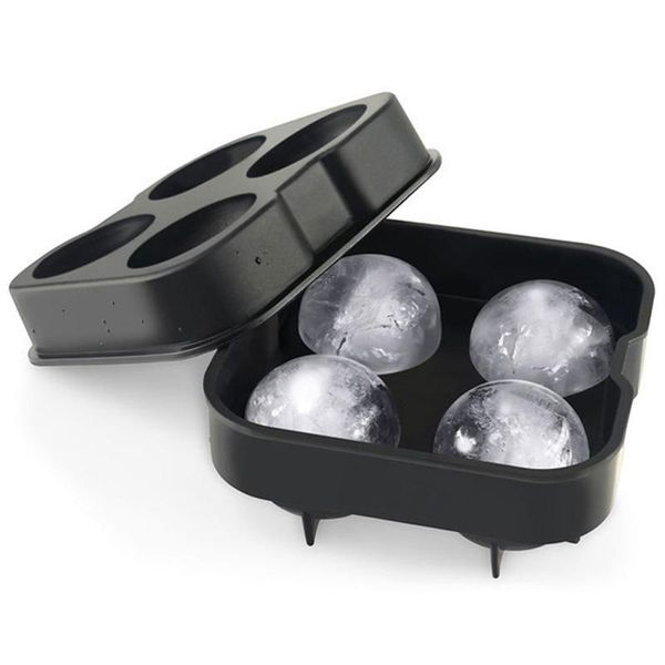 Molde para hacer cubitos de hielo de silicona para Whisky, molde de ladrillo, barra redonda, accesorios, molde de hielo de alta calidad, herramientas de cocina