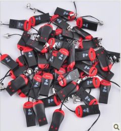 Whistle USB 20 Tflash Memory Card Reader Lector de tarjetas TF TF Micro SD Reader DHL FedEx 500pcs3892851