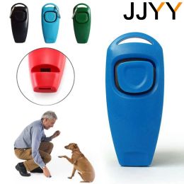 Whistles Pet Dog Whistle And Clicker Pet Multifunctional 2in1 Clicker Puppy Stop Barking Training Aid Clicker Portable Trainer