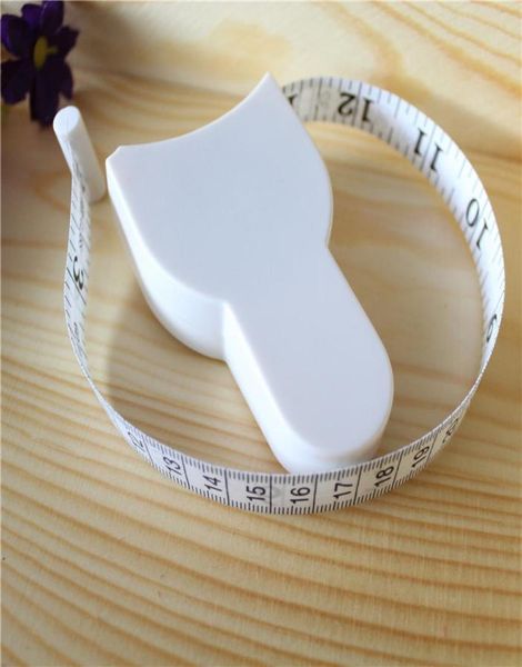 Calibrador de fitness para dieta precisa, cinta métrica para medir la cintura del cuerpo, color blanco, 2761298