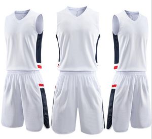 El baloncesto blanco usa camisas American College El baloncesto universitario usa camisas American College Wear Jerseys traje de calidad superior