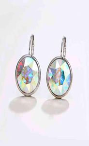 Boucles d'oreilles Bella pour femmes réelles cristales de la mode autrichienne Fashion Oreilles Party Bijoux Accessoires Girls Gift2356520