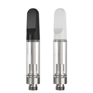 Wit Zwart TH205 TH2-SE Vape-cartridges Keramisch glas 0,5 ml 0,8 ml 1,0 ml Helder 510 draadschroef Lege karren verpakt in schuim