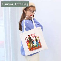 Bolso de sublimación de bricolaje en blanco blanco 35 * 40 cm Bolsa de asas de lona Bolsas de almacenamiento clásicas Mochila portátil al aire libre 496 s