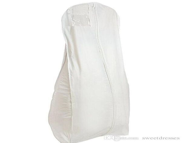 Sac à vêtements anti-poussière pour robe de mariée, blanc, respirant, pour soirée de bal, sacs pour robe de mère, accessoire de mariage, nouveauté 4359152