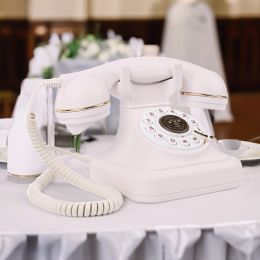 Couleur blanc Pusb Button audio livre d'or de mariage Messages d'enregistrement de téléphone de mariage laissé par les participants au mariage et à la fête