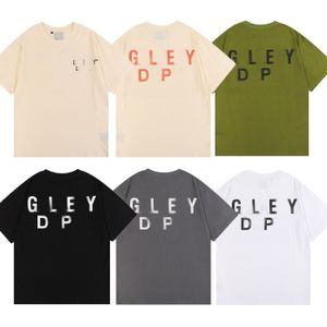 t-shirt de couleur blanche chemises de créateurs hommes femmes t-shirts à manches courtes t-shirts lettre imprimée streetwear vêtements de marque à la mode col rond taille s-xl