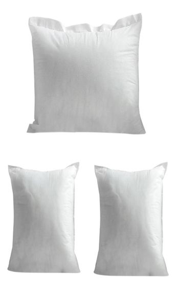 Coussin blanc inserts oreillers décoratifs noyau pp coton remplissage canapé intérieur coussins décoratifs pour siège canapé T2008202782022