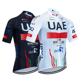 White Cycling Jersey Team UAE Bike Chaleco Maillot Mujeres Mujeres ROPA CICLISMO DE CICLISMO DE CICLISMO CICLISMO 240422 240422
