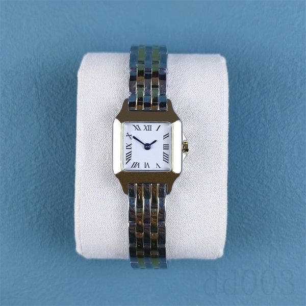 Esfera blanca reloj para hombre mujer clásica orologi cuarzo plateado correa reloj de lujo diseñador regalos del día de san valentín relojes vintage hombre maduro SB002 C23