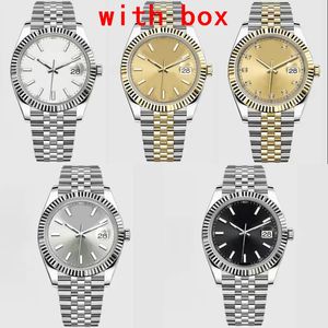 Witte wijzerplaat dameshorloges datejust 126333 montre luxe 28/31MM 36/41MM roestvrijstalen band high-end horloge strass populaire ew fabriek designer horloges mannen xb03 b4