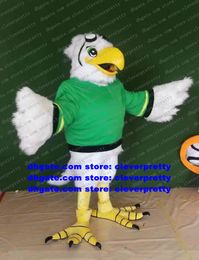 White Eagle Hawk Mascot Mascot Costume Tiercel Falcon Vulture Adult Cartoon Character Supermarket Promotionele items ZX2933