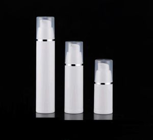 Wit lege PP Plastic Cosmetic Packaging Container Serum Lotion 15 ml 30 ml 50 ml Airless Pump Bottle SN4155