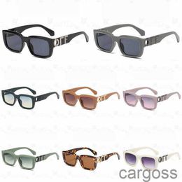 Fashion White Luxury Frames Offs Sunglasses Style Square Brand Sun Sungass Classic Popula Arrow x Frame Eyewear Trend Sun Sun Sports Bright Sports Travel Su Ecu Ecu W5KB