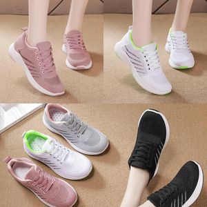 Witte platte zachte hardloop zwarte schoenen grijs roze groen levensstijl schokabsorptie ontwerper mode buiten huis beroemde zachte trainer sneakers trainers sport002