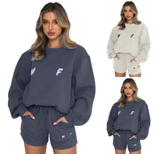 White Fox Hoodie Dames trainingspak Dames Herenmode Tweedelige set Hoge kwaliteit Zomer Dames Designerkleding Hoodies Print trainingspakken Pullover Set Sportieve broeken