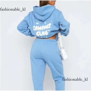 White Foxx Designer Survêtement Femmes Sweat À Capuche Ensembles Deux 2 Pièces Ensemble Femmes Vêtements Vêtements Ensemble Sportif Pull À Manches Longues Survêtements À Capuchon White Foxs Pantalon Sportif 713