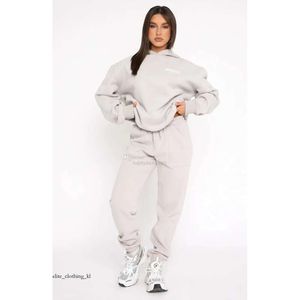 White Foxx Hoodie Dames 2-delige sportieve lange mouwen pullover pullover tracksuits Asian Size S-3XL 331 Whitefox hoodie