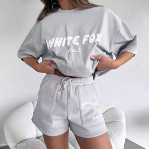 White Foxx T NIEUW Designer Tracksuit Women Fashiony Sporty Tweed Piece Set Set Set Set Set Casual Jogging Suit van Whiteshoes Shirt Whitefox Hoodie 382