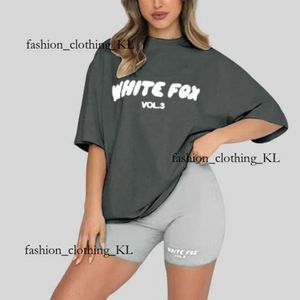 White Foxx Tshirt Designer Sweat-shirt Top Quality Quality Cotton Casual Mens Shorts Street Slim Fit White Foxx Hoodie Hip Hop Streetwear Off Whiteshoes Tshirts 939