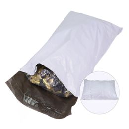 Sacs d'emballage de courrier blanc Envoi du sac de logistique Sac en plastique Sac de diffusion en plastique Sac de livraison