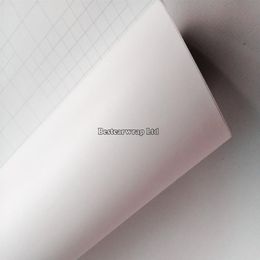 Film de vinyle blanc mat avec bulle d'air Film blanc mat Emballage de véhicule Feuilles de vinyle Décalcomanies comme la qualité 3m 1 rouleau de 52x30m Fre2462