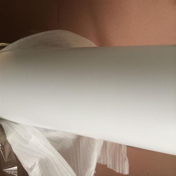 Film de vinyle blanc mat avec bulle d'air Film blanc mat Emballage de véhicule Feuilles de vinyle Décalcomanies comme la qualité 3m 1 rouleau de 52x30m Fre278L