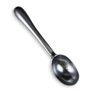 Nickel Placing Plat Zinc Alloy Ice Cream Scoops Kitchen Tools Durable Fruit Fruit Fruit Baller Scoop Scoop sans glissement confortable JY0386