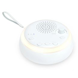 Machine à bruit blanc Mini bébé sommeil veilleuse intégrée 16 sons apaisants 153060 min minuterie pour enfants adultes 240315
