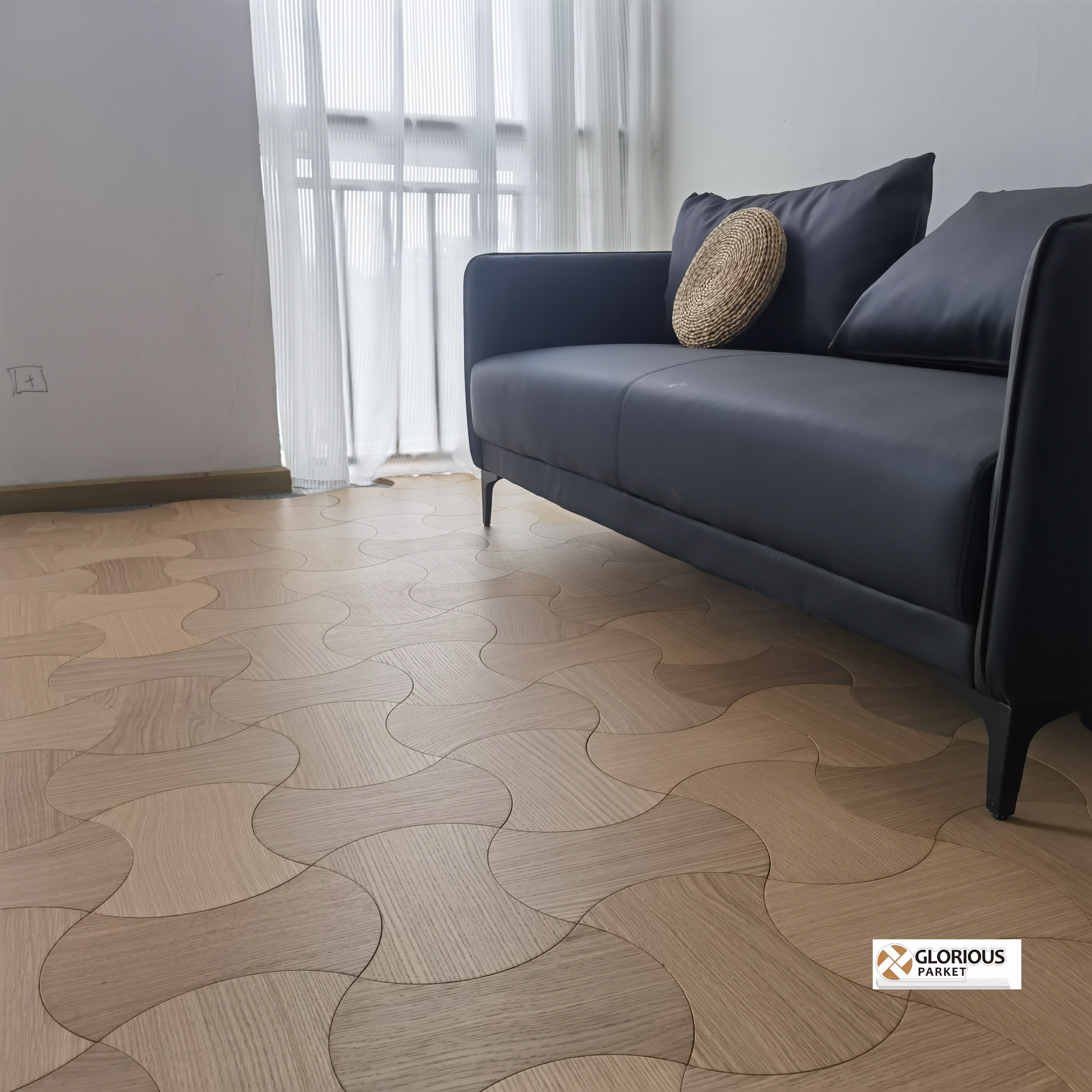 Pavimenti su misura in rovere bianco Pannelli da parete a forma di vita piso de madera carftsmantile piastrelle in legno naturale pavimenti in legno legno arte piastrelle carta da parati deco lusso