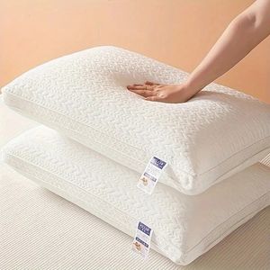 Witte kussenkern Knakten katoenen stof voor comfortabele en ademende huishoudelijke kussens 240325