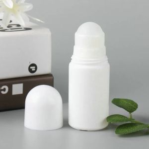 Rouleau en plastique blanc sur bouteille bouteille de déodorant rechargeable bouteilles de parfum d'huile essentielle bricolage contenants cosmétiques personnels