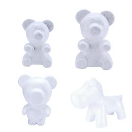Wit polystyreen piepschuim schuim beer modellering DIY Valentijn geschenken partij Decor230M