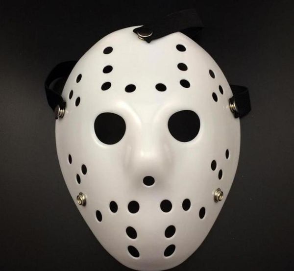 Masque poreux blanc Jason Voorhees Freddy Horror Movie Hockey effrayant Masques pour les femmes de fête Masquerade Costumes8873801