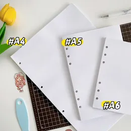 Livre de rangement à feuilles mobiles, papier blanc, 40 feuilles pour ruban Washi, accessoires de masquage, outil de bricolage pour Scrapbooking