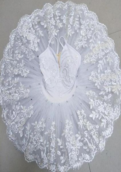 Ballet professionnel à paillettes blancs TUTU FEMMES BALLET ADULTANT GILLES GROUPES ENFANTS STAGE PEUS Swan Lake Dance Ballerina Costumes Portez 2208278650