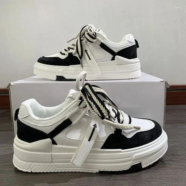 Chaussures blanches 229 femmes décontracté plate-forme sport baskets Kawaii Vintage vulcaniser mode coréenne Haruku Tennis femme appartements 28083 96553