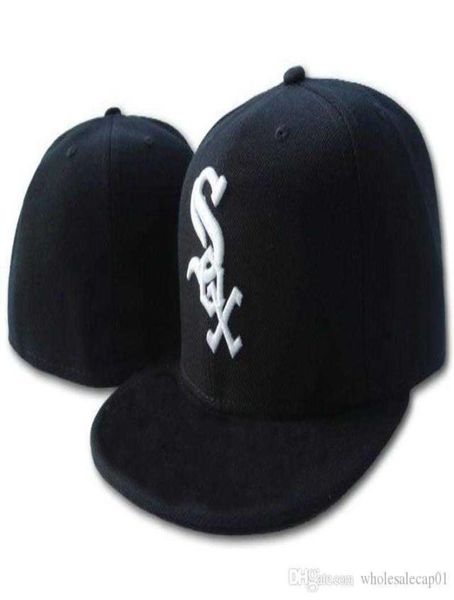 Casquettes de Baseball White Sox femmes hommes gorras hip hop Street casquette os ajusté Hats3166036