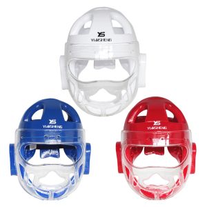 Casque Teakwondo blanc protecteur de taekwondo casque de karaté équipement casque mma muay thai boxe protecteur de tête couvre-chef garde