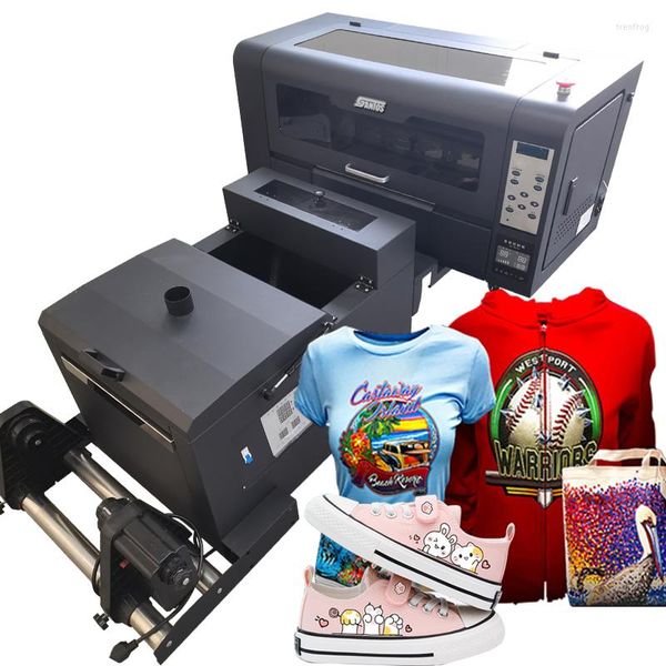 Toner blanc Dtf imprimante A3 vêtements sweats à capuche en cuir veste transfert de chaleur Film pour animaux de compagnie t-shirt Machine d'impression