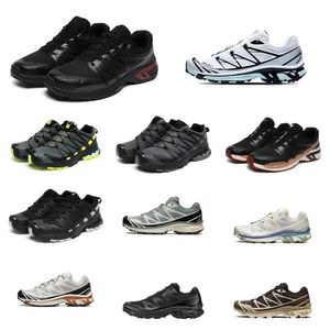 Trainers blancs XT6 Chaussures de rock lunaire XT-6 XAPRO 3DV8 Triple Black Mesh Mens SA Lomons Ailes 2 Blue Red Jaune Green Cross Speedcross Femmes extérieures Sneakers S6