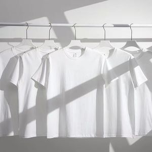 Camisetas blancas para mujer, camiseta pura, camiseta de algodón de manga corta para mujer