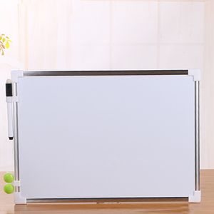 Whiteboards Double sided magnetic whiteboard office school writing pad pen magnetic button 230531