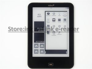 Tableaux blancs Tolino Vision 2 Ebook lecteur encre étanche Ereader Eink 6 pouces livre électronique nouveau Wifi noir 4GB 1024*758 lecture