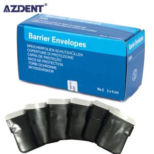 Whitening azdent 300 stcs/tas tandheelkundige verbruiksartikelen materialen tandheelkundige barrière enveloppen tandtassen voor xrayfilm 2# xray filmtassen