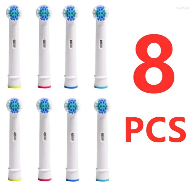 Whitening Electric Toothbrush Replacement Brush Heads Refill For Oral B Wholesale 8Pcs Head