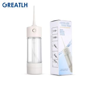 Blanchiment Portable Irrigateur Oral Fil Dentaire Hygiène Fil D'eau Flosser Jet Buses Waterpick LV190S Nettoyeur De Dents Outil De Lavage De La Bouche