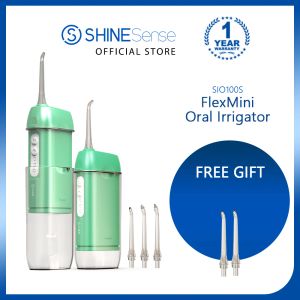 Whitening Shinesense Monddouche Dental Water Flosser Draad Pick Jet 3 Modus 250 ml Oplaadbaar Waterdicht voor Tanden Reinigen Whitening