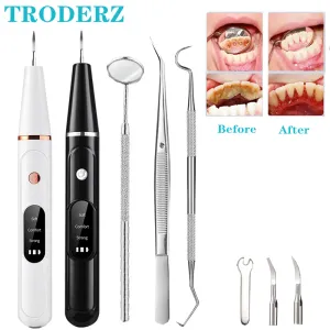 Whitening Ultrasonic Electric Dental Scaler For Removing Dental Stones Oral Health Care Dental Plaque Stain Tooth Whitening