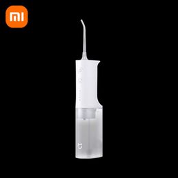 Whitening Xiaomi Mijia Elektrische Mondirrigatie MEO701 Draagbare Monddouche Tandheelkundige Monddouche Tanden Water Flosser Bucal Tooth Cleaner